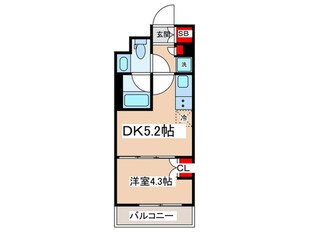 パークアクシス両国スクエアの物件間取画像